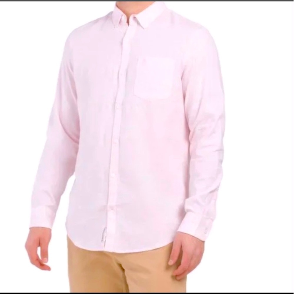 Original Penguin Oxford shirt Linen Blend size M